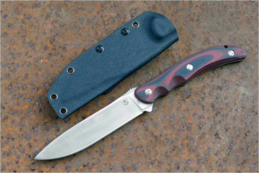 Туристический нож Steelclaw Бастион bastion red-black Туристический нож Steelclaw Бастион bastion red-black