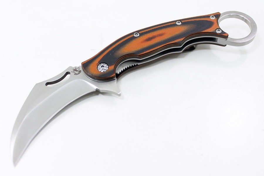 Керамбит Steelclaw TSW01OR, черно оранжевый Керамбит Steelclaw TSW01OR, черно оранжевый