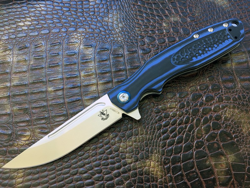 Складной нож Steelclaw Джин 5074-blue-2 Складной нож Steelclaw Джин 5074-blue-2