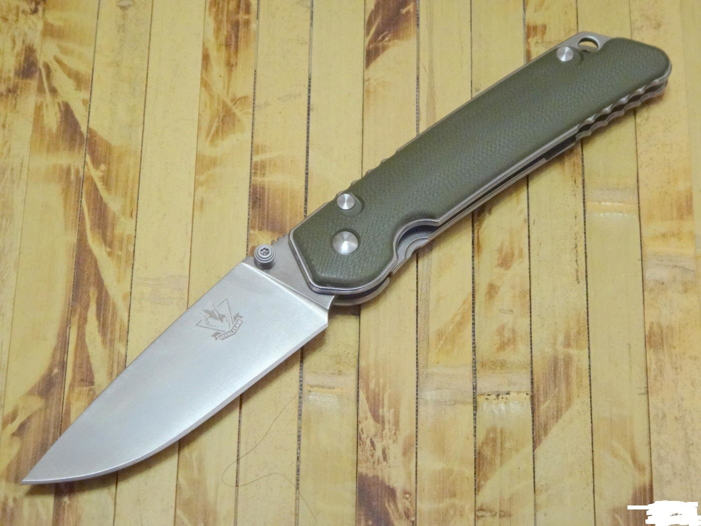 Складной нож Steelclaw JIN04-green Складной нож Steelclaw JIN04-green