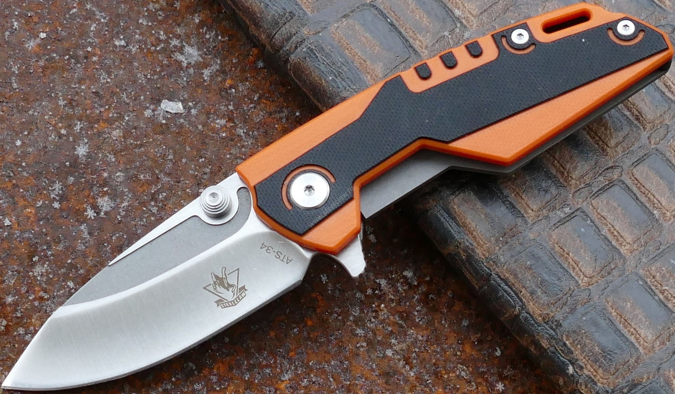 Складной нож Steelclaw Корд KAI02-O Складной нож Steelclaw Корд KAI02-O
