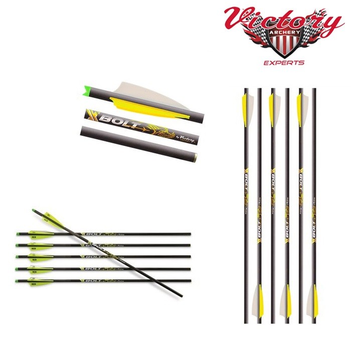 Стрела арбалетная карбоновая Victory XBolt 20" Half Moon Nock Victory Archery XBOLT-20FXG-72 Стрела арбалетная карбоновая Victory XBolt 20" Half Moon Nock Victory Archery XBOLT-20FXG-72