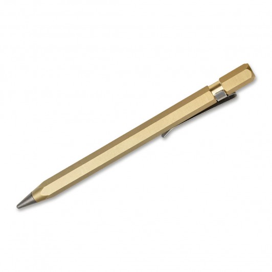 Тактическая ручка Boker 09BO037 Redox Pen Brass Тактическая ручка Boker 09BO037 Redox Pen Brass