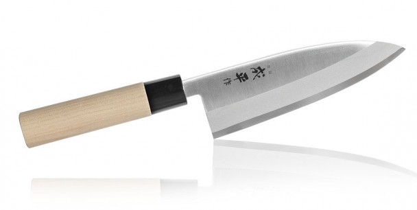 Нож для рыбы Деба Tojiro FC-81, лезвие 16,5 см., с односторонней заточкой Нож для рыбы Деба Tojiro FC-81, лезвие 16,5 см., с односторонней заточкой