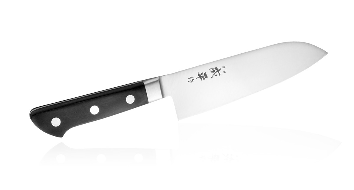 Кухонный нож Сантоку Fuji Cutlery Narihira FC-47, 18 см. Кухонный нож Сантоку Fuji Cutlery Narihira FC-47, 18 см.