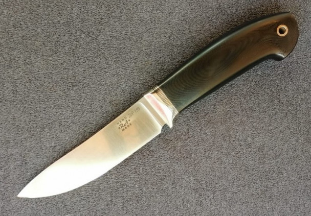 Туристический нож Романа Гончарова RA-004, сталь ZDP-189, 110 мм., микарта Туристический нож Романа Гончарова RA-004, сталь ZDP-189, 110 мм., микарта