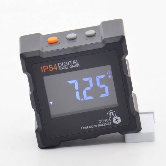 Угломер электронный с магнитным основанием, Жук Digital IP54 (Black) Угломер электронный с магнитным основанием, Жук Digital IP54 (Black)