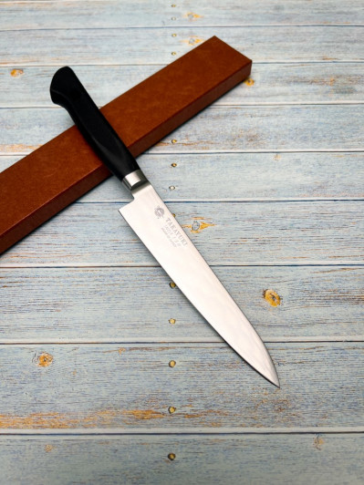 Универсальный нож Sakai Takayuki Петти 11404, 15 см, сталь Inox 8A Stainless Steel Универсальный нож Sakai Takayuki Петти 11404, 15 см, сталь Inox 8A Stainless Steel