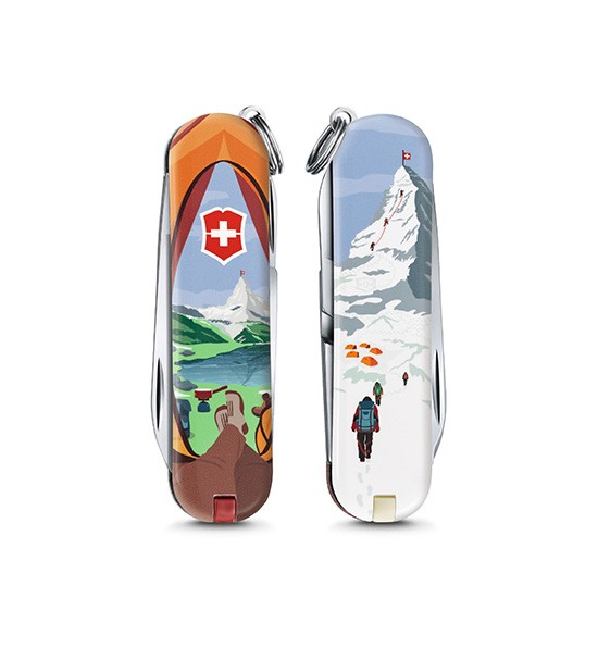 Швейцарский нож Victorinox 0.6223.L1802 Classic 2018 Call Of Switzerland, 7 функций Швейцарский нож Victorinox 0.6223.L1802 Classic 2018 Call Of Switzerland, 7 функций