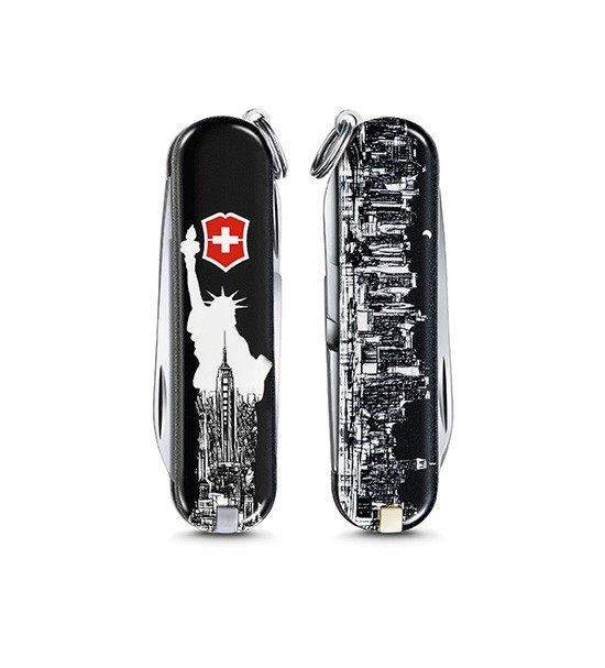 Швейцарский нож Victorinox 0.6223.L1803 Classic 2018 New York, 7 функций Швейцарский нож Victorinox 0.6223.L1803 Classic 2018 New York, 7 функций