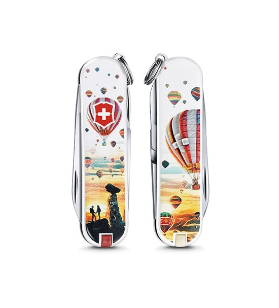 Швейцарский нож Victorinox 0.6223.L1804 Classic 2018 Cappadocia, 7 функций Швейцарский нож Victorinox 0.6223.L1804 Classic 2018 Cappadocia, 7 функций