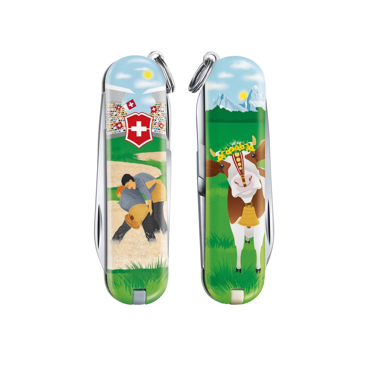 Складной нож Victorinox 0.6223.L2009 swiss wrestling Складной нож Victorinox 0.6223.L2009 swiss wrestling