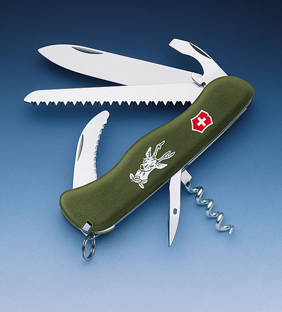 Складной нож Victorinox 0.8873.4 Hunter, 12 функций Складной нож Victorinox 0.8873.4 Hunter, 12 функций