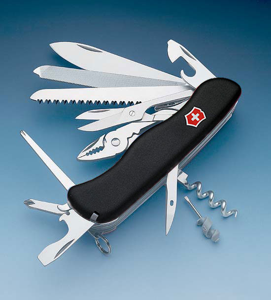 Складной нож Victorinox 0.9064.3 WorkChamp, 22 функции Складной нож Victorinox 0.9064.3 WorkChamp, 22 функции