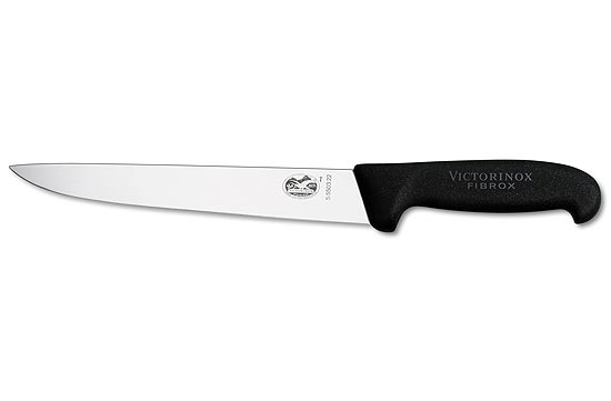Кухонный нож для нарезки Victorinox 5.5503.25, лезвие 25 см. Кухонный нож для нарезки Victorinox 5.5503.25, лезвие 25 см.