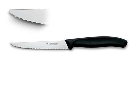 Нож для стейка Victorinox 6.7233, лезвие 10 см. Нож для стейка Victorinox 6.7233, лезвие 10 см.