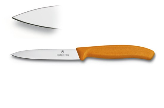 Нож для овощей и фруктов Victorinox 6.7706.L119, лезвие 10 см. Нож для овощей и фруктов Victorinox 6.7706.L119, лезвие 10 см.