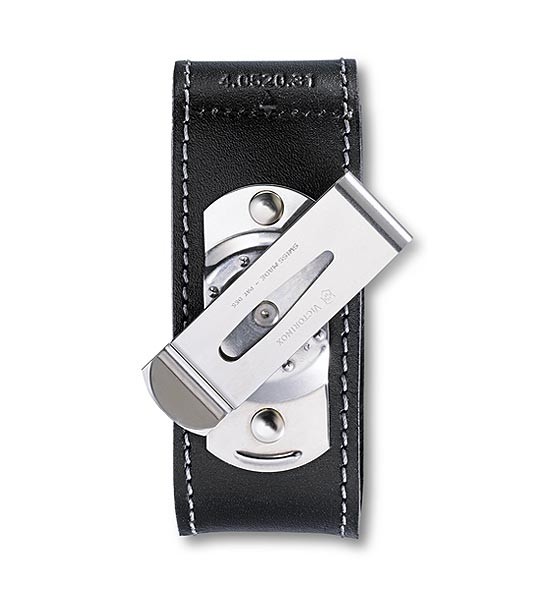 Чехол с поворотным клипом из кожи для ножей 91 мм., Victorinox 4.0520.31 Чехол с поворотным клипом из кожи для ножей 91 мм., Victorinox 4.0520.31