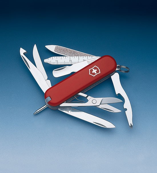 Швейцарский складной нож Victorinox 0.6385 MiniChamp, 16 функций Швейцарский складной нож Victorinox 0.6385 MiniChamp, 16 функций