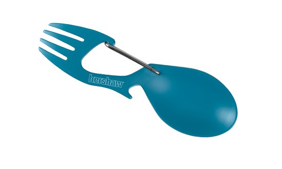 Вилка, ложка, карабин Kershaw Ration 1140TEAL Вилка, ложка, карабин Kershaw Ration 1140TEAL