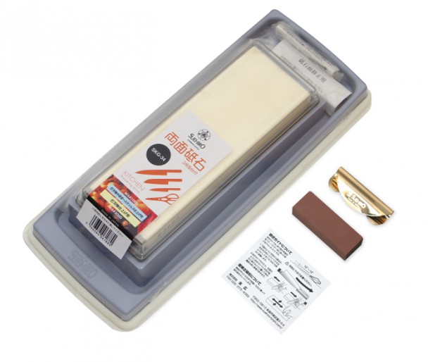 Водный камень + держатель угла Suehiro SKG-34, 1000/3000 грит, 183х63х13 (13х2) Водный камень + держатель угла Suehiro SKG-34, 1000/3000 грит, 183х63х13 (13х2)