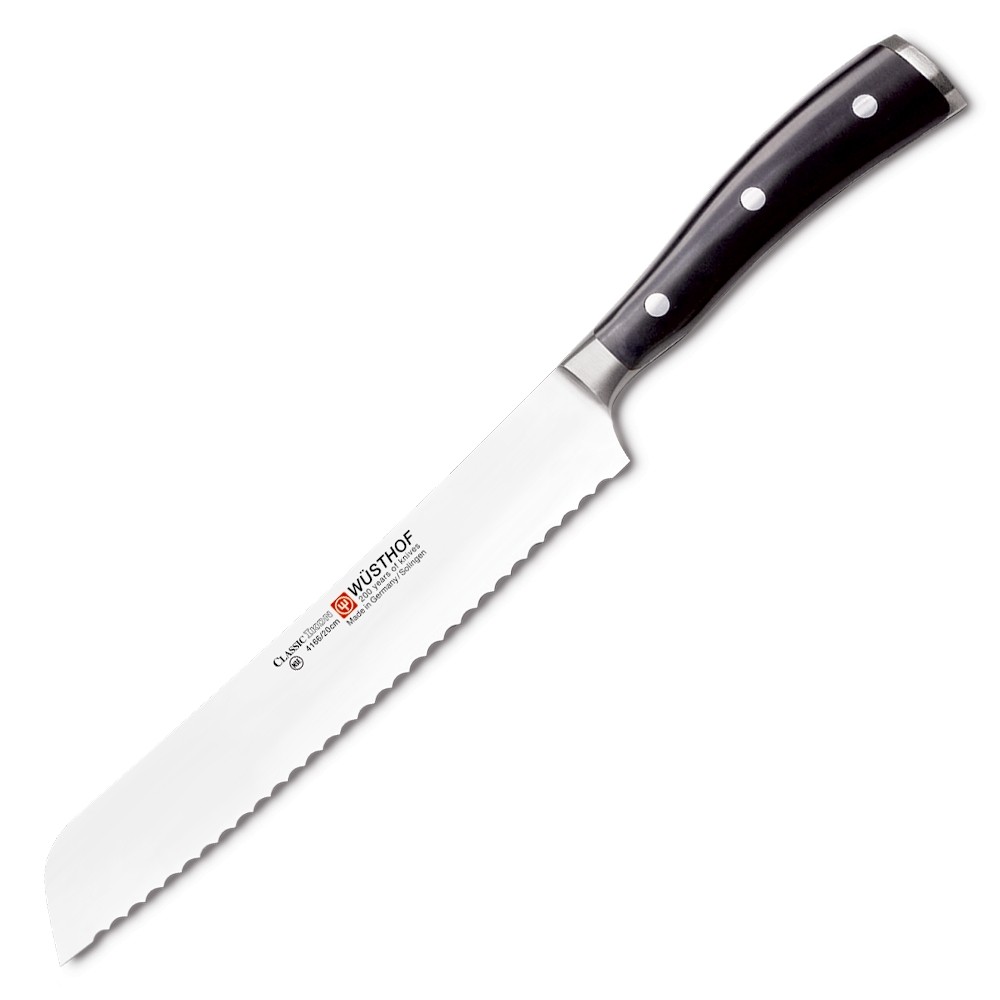 Кухонный нож для хлеба Wuesthof Classic Ikon 4166/20, 20 см. Кухонный нож для хлеба Wuesthof Classic Ikon 4166/20, 20 см.