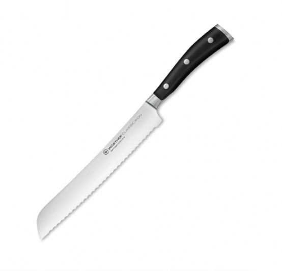 Кухонный нож для хлеба Wuesthof Classic Ikon 4166/23, 23 см. Кухонный нож для хлеба Wuesthof Classic Ikon 4166/23, 23 см.