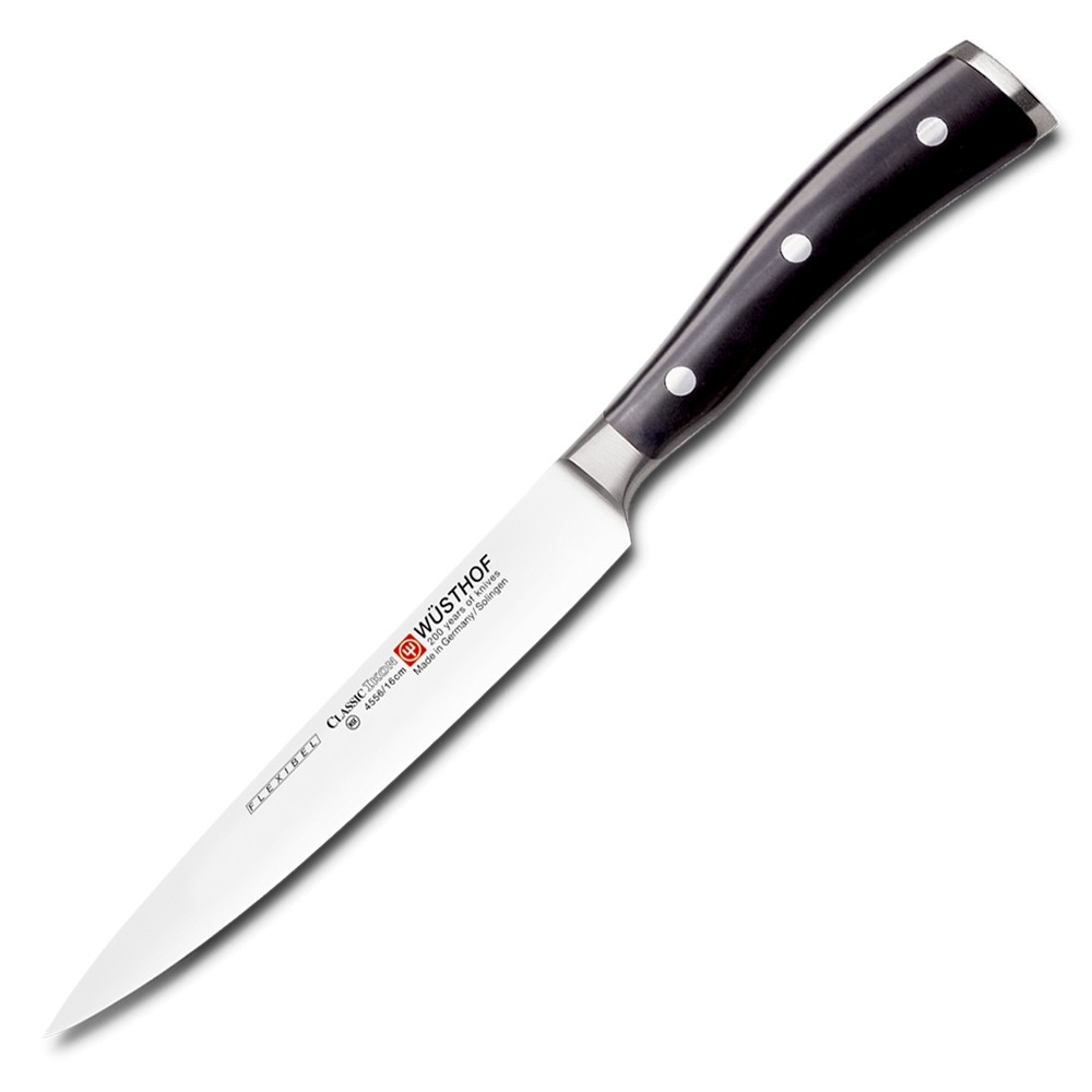 Нож филейный Wuesthof Classic Ikon 4556, 16 см.