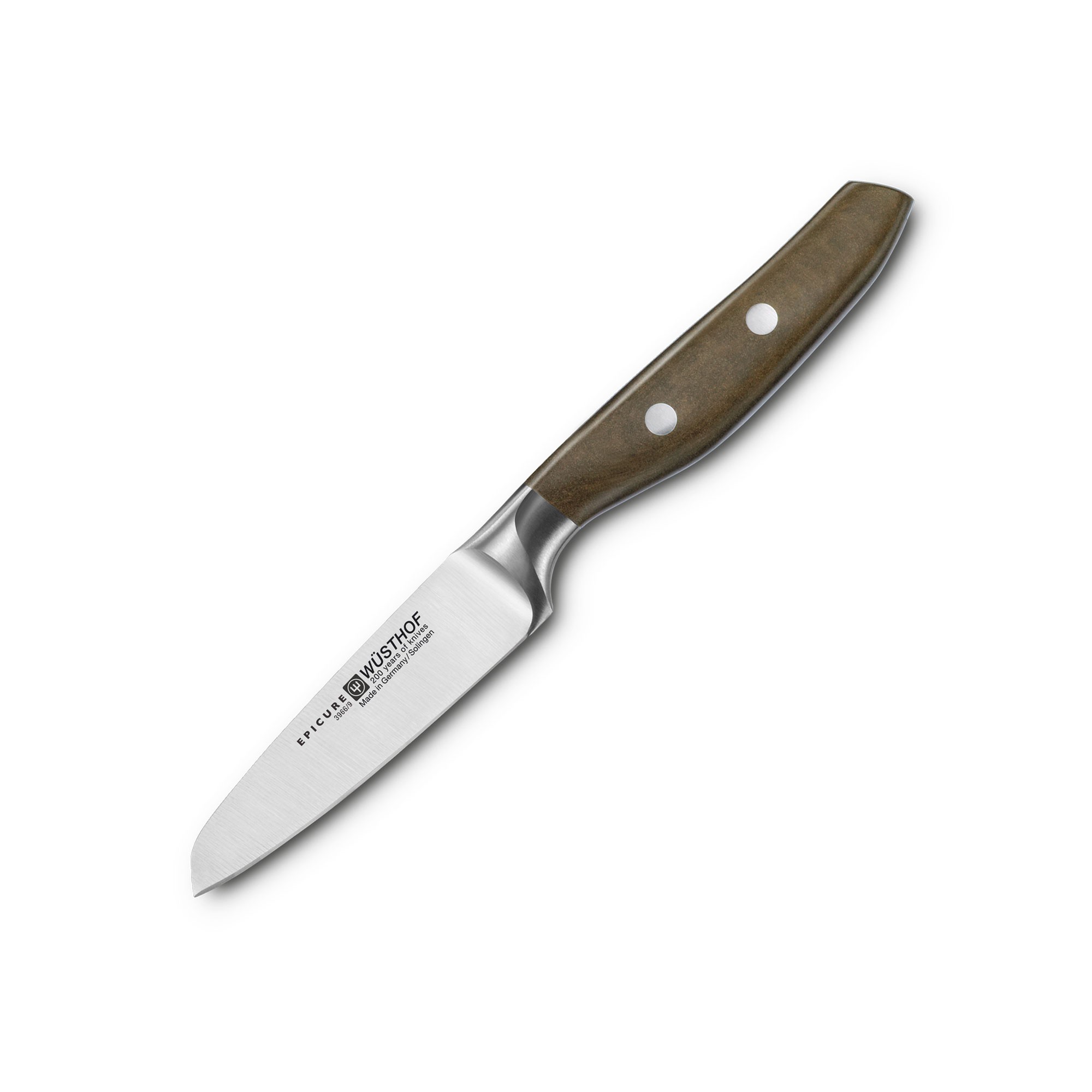 Кухонный нож для чистки и нарезки овощей Wuesthof Epicure 3966/09, 9 см. Кухонный нож для чистки и нарезки овощей Wuesthof Epicure 3966/09, 9 см.