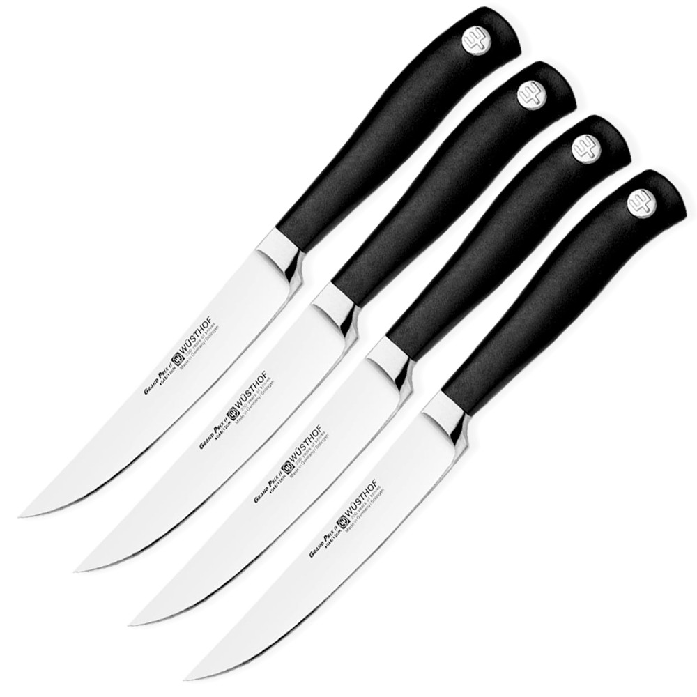 Набор ножей для стейка 4 штуки Wuesthof Grand Prix II 9625 Набор ножей для стейка 4 штуки Wuesthof Grand Prix II 9625
