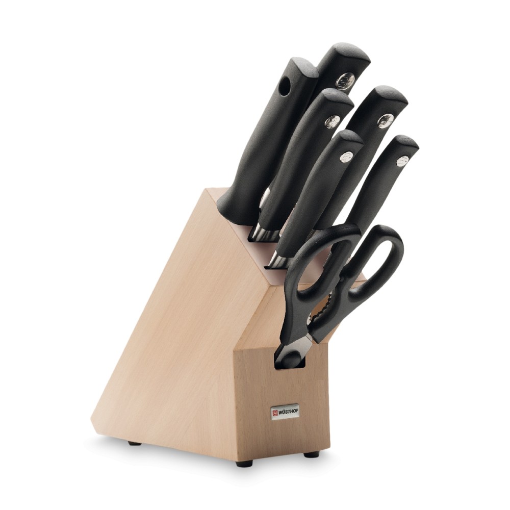 Набор ножей 7 предметов в подставке Wuesthof Grand Prix II 9851 Набор ножей 7 предметов в подставке Wuesthof Grand Prix II 9851