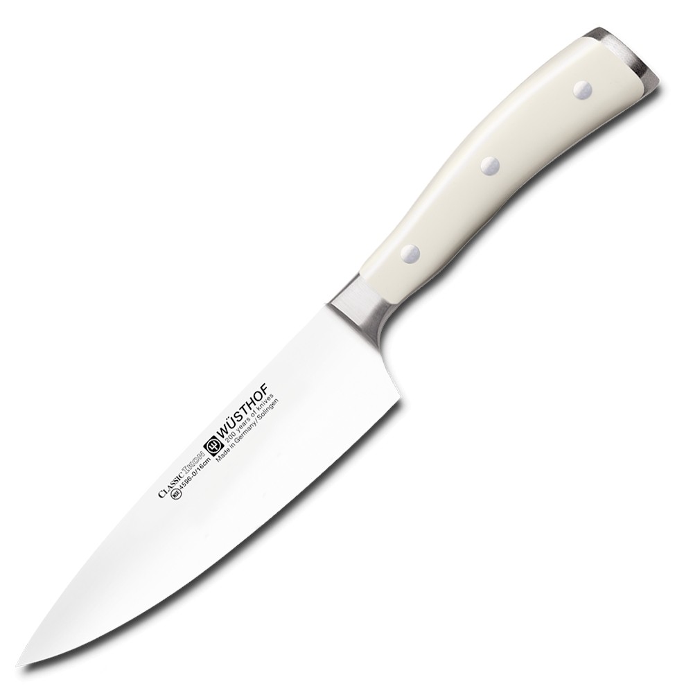 Поварской нож Wuesthof Ikon Cream White 4596-0/16 WUS, 16 см. Поварской нож Wuesthof Ikon Cream White 4596-0/16 WUS, 16 см.