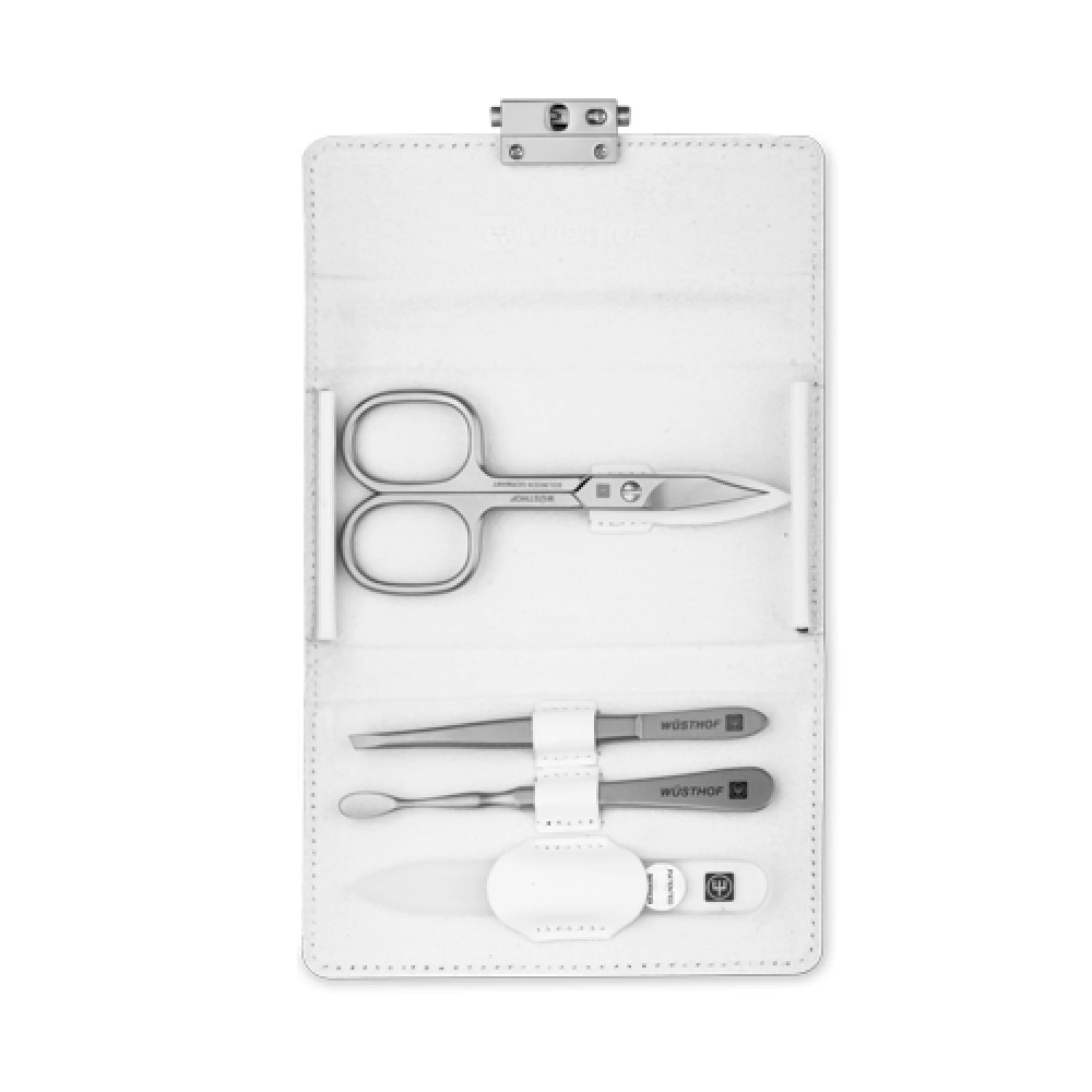 Набор маникюрный 4 предмета в кожаном футляре Wuesthof Manicure sets 9040-1 Набор маникюрный 4 предмета в кожаном футляре Wuesthof Manicure sets 9040-1