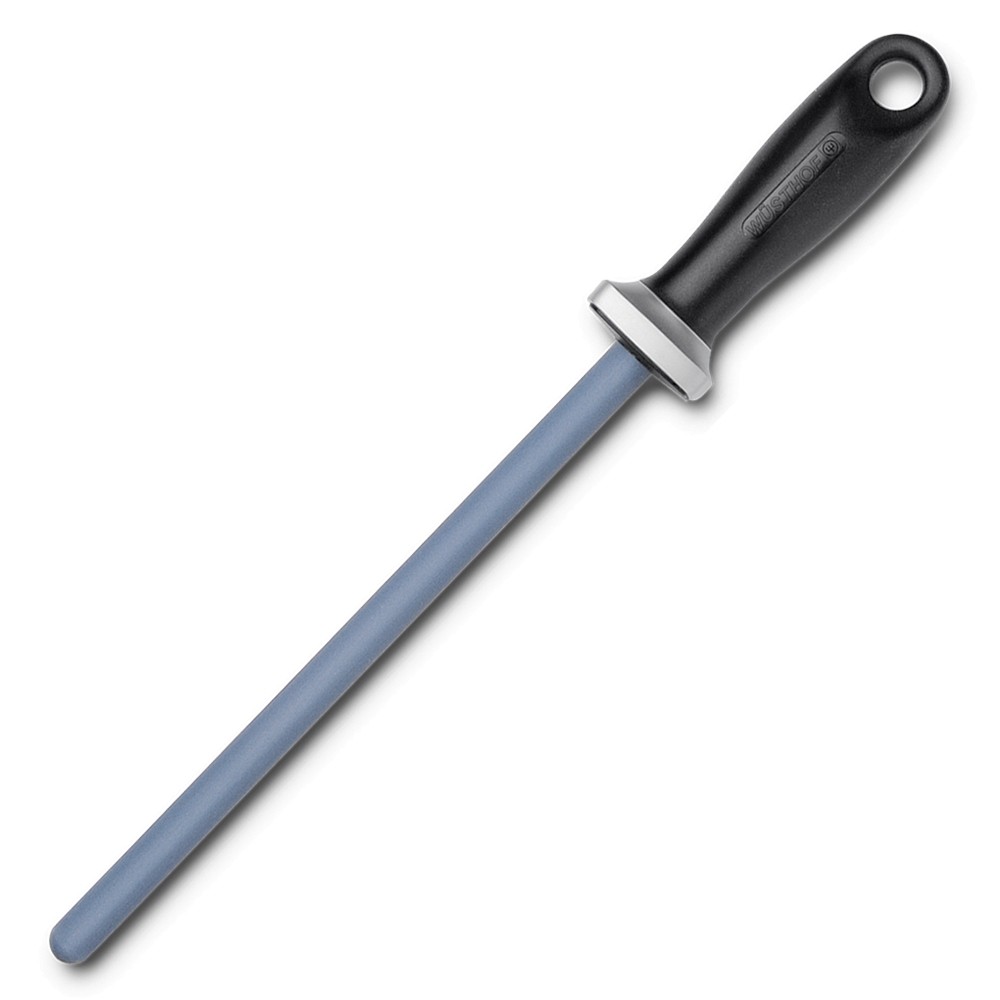 Мусат керамический Wuesthof Sharpening steel 4455, зернистость #800, 23 см. Мусат керамический Wuesthof Sharpening steel 4455, зернистость #800, 23 см.