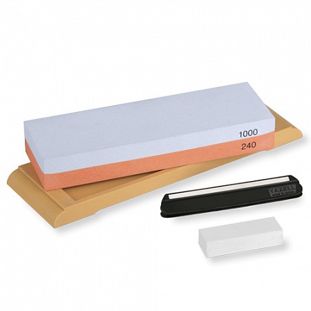 Камень точильный комбинированный Yaxell Ran YA36060 #240/1000 грит, 180x60x27 мм Камень точильный комбинированный Yaxell Ran YA36060 #240/1000 грит, 180x60x27 мм