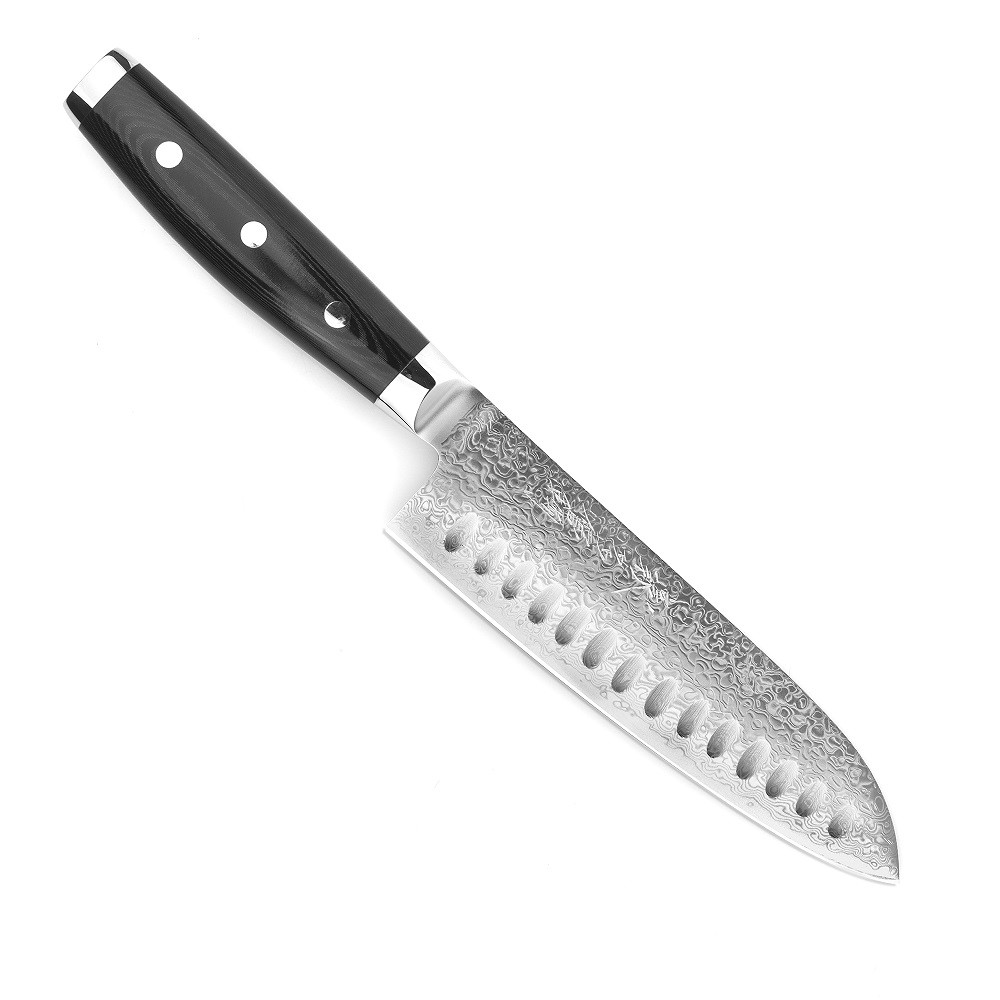 Кухонный нож Сантоку Yaxell Gou YA37001G, 16,5 см. Кухонный нож Сантоку Yaxell Gou YA37001G, 16,5 см.