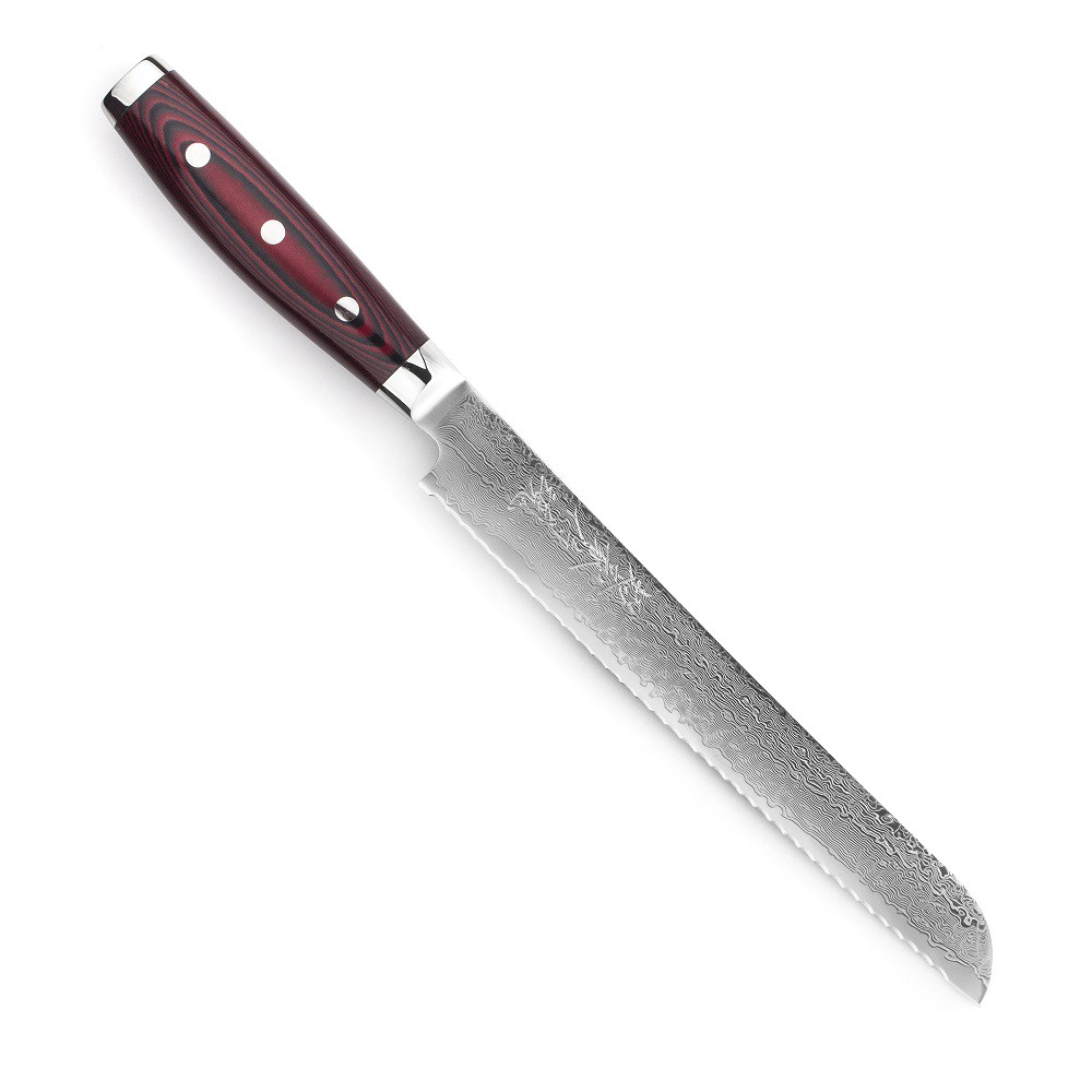 Поварской нож для хлеба Yaxell Super Gou YA37108, 23 см. Поварской нож для хлеба Yaxell Super Gou YA37108, 23 см.