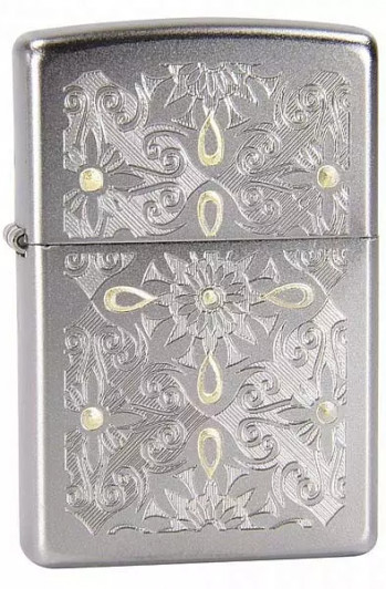 Зажигалка Zippo Classical Curve Satin Chrome 28457 Зажигалка Zippo Classical Curve Satin Chrome 28457
