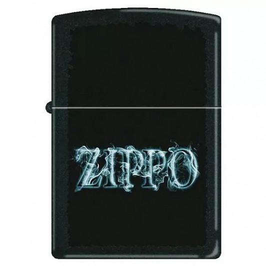 Зажигалка Zippo Ebony Zippo Logo 24756ZL Зажигалка Zippo Ebony Zippo Logo 24756ZL