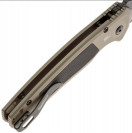 Автоматический нож Kershaw Launch 21 black PVD, сталь CPM-M4, рукоять Flat Dark Earth Aluminum/G10, арт. 7106