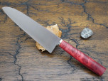  Дамир Сафаров. Кухонный нож серии Эксклюзив, Santoku, лезвие 200 мм., DS-E-Sa-200/37
