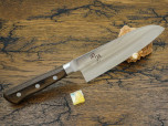 Кухонный нож KAI Kujaku Santoku AE-5446, нержавеющая сталь DSR1K6, лезвие 16,5 см.