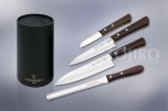 Набор кухонных ножей с подставкой Kanetsugu 2114