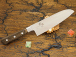 Кухонный нож KAI Benifuji Santoku AB-5437, нержавеющая сталь DSR1K6, лезвие 16,5 см.