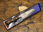 Кухонный нож KAI Benifuji Santoku AB-5439, нержавеющая сталь DSR1K6, лезвие 14,5 см.