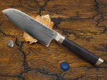 Кухонный нож KAI Damascus Santoku AE-5201, нержавеющая сталь VG-MAX, лезвие 14,5 см.
