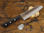 Кухонный нож KAI Moegi Santoku AE-2901, нержавеющая сталь DSR1K6, лезвие 14,5 см.