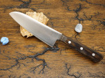 Кухонный нож KAI Momoyama Santoku AE-5146, нержавеющая сталь 420НС, лезвие 16,5 см.