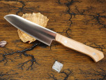 Кухонный нож KAI Siraai Santoku AB-5481, нержавеющая сталь DSR1K6, лезвие 14,5 см.