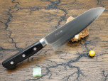 Кухонный нож Sanetu Aogami Super Santoku 180 mm, Black Кухонный нож Sanetu Aogami Super Santoku 180 mm, Black
